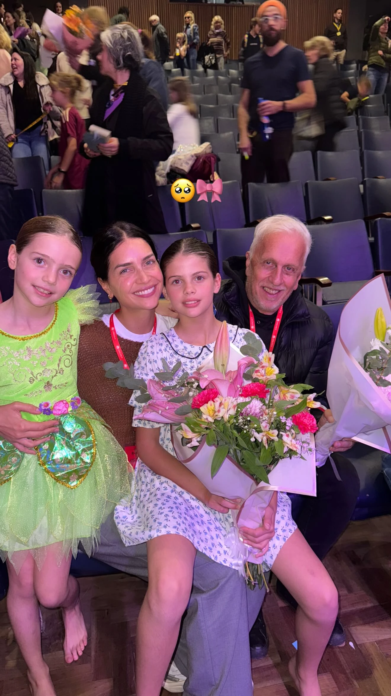 Francesca e Isabella Icardi quedaron al cuidado de Zaira y de Andrés Nara