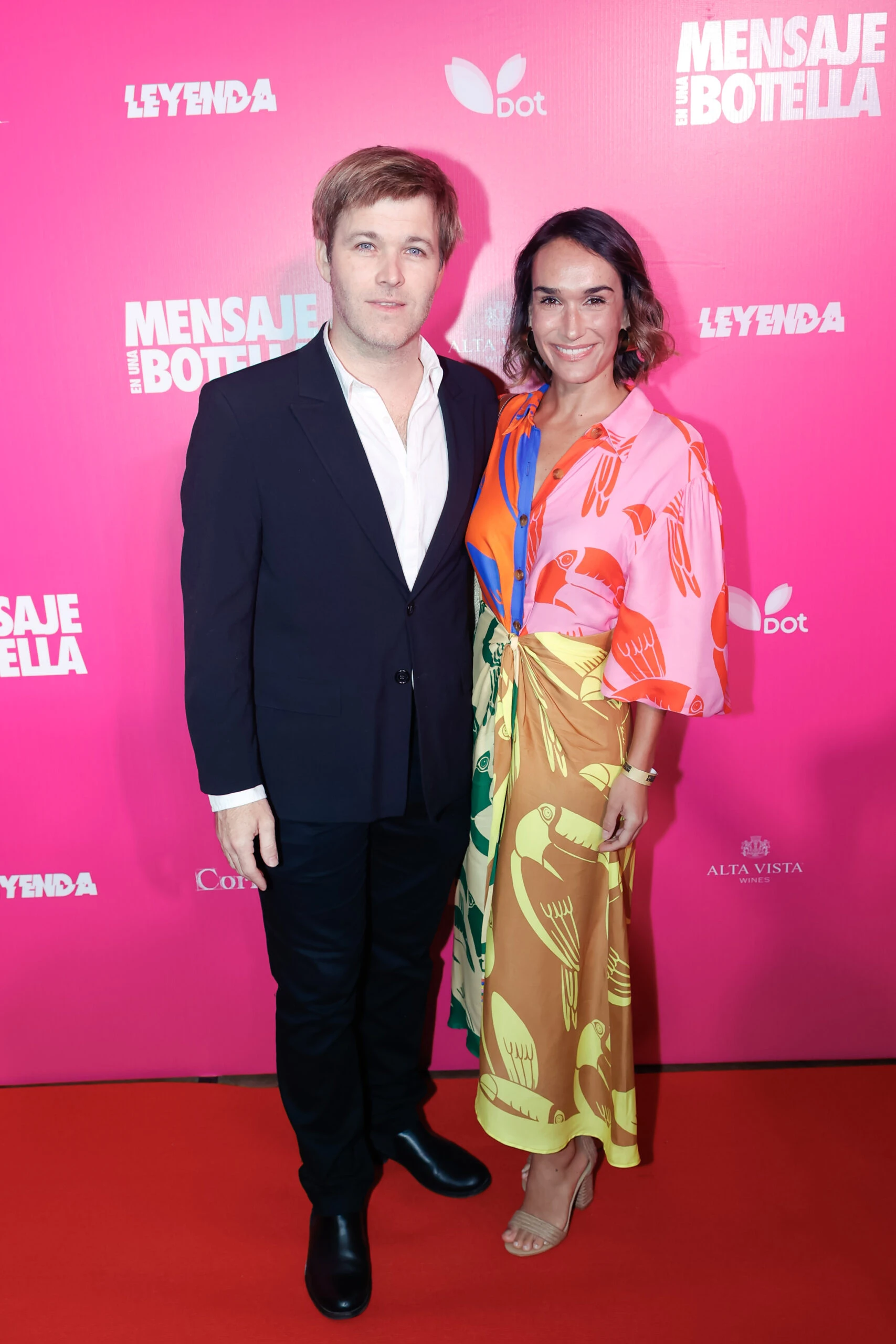 Benjamín Amadeo y Martina, su pareja