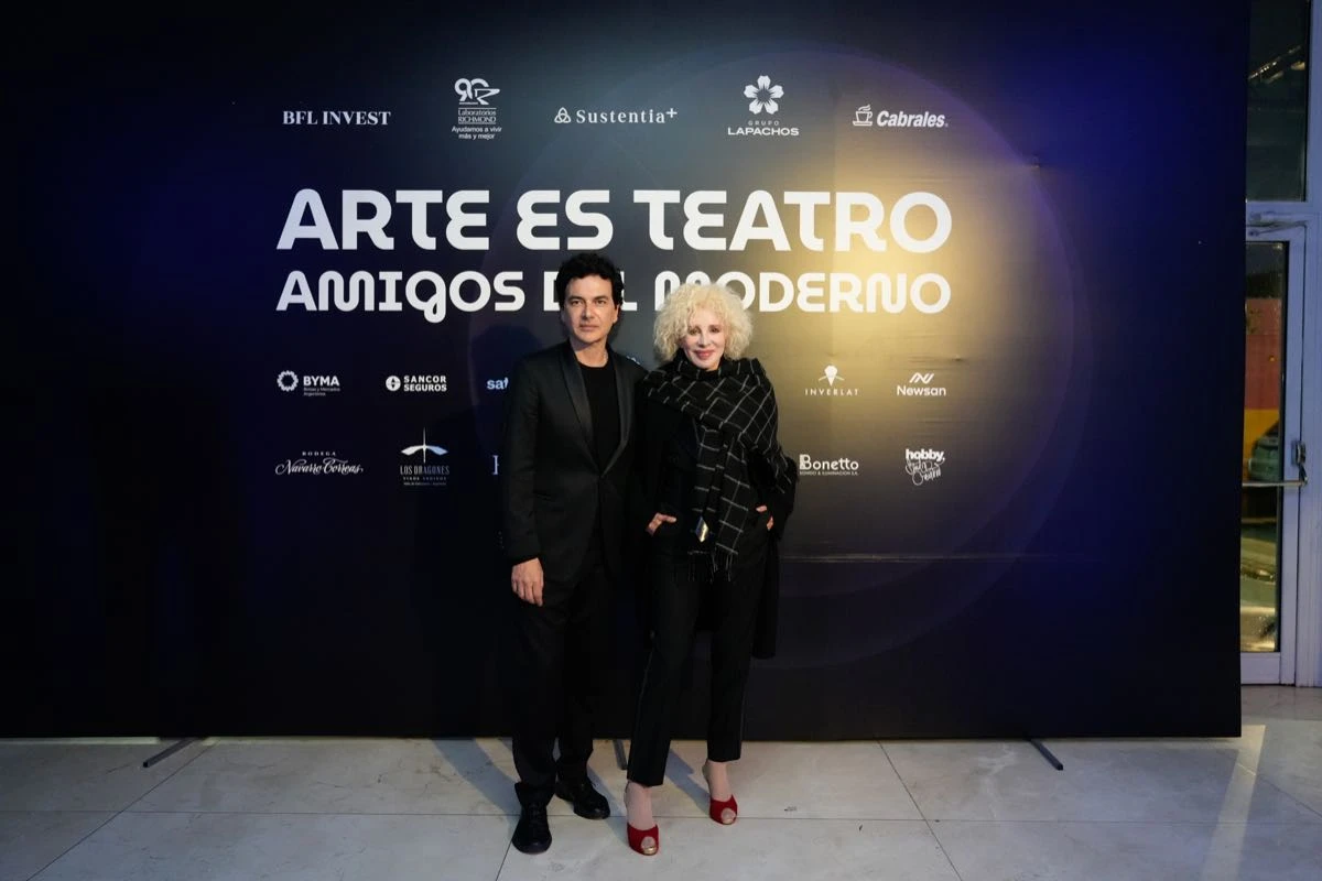 Álvaro Rufiner y Nacha Guevara