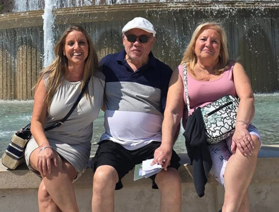 Las fotos de Paula Bernini con sus padres paseando por Italia: "Ningún lugar más seguro que al lado de ellos"