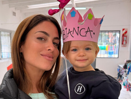 Agustina Casanova celebró el primer añito de su hija Bianca con un mensaje súper tierno y un festejo en el jardín