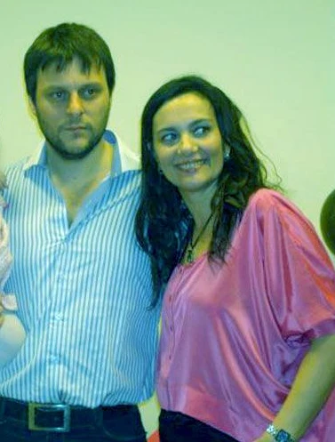 Leandro Santoro y Clara González