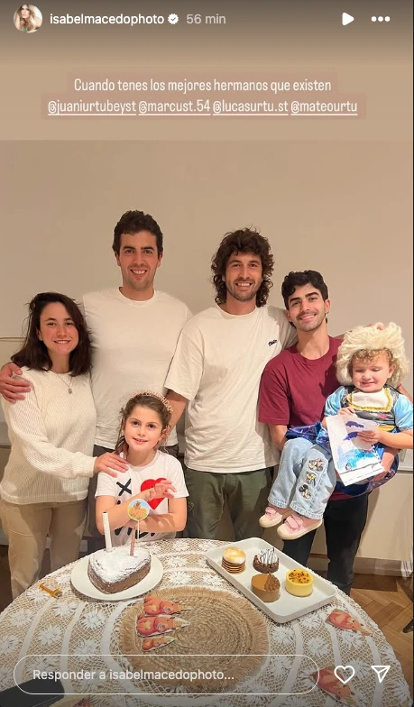 El festejo íntimo de Belita Urtubey