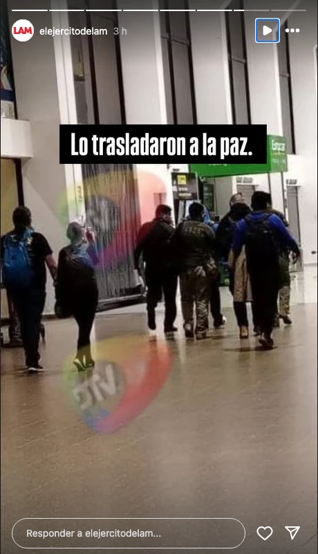 La información de Lam acerca de una detención del músico Luck Ra