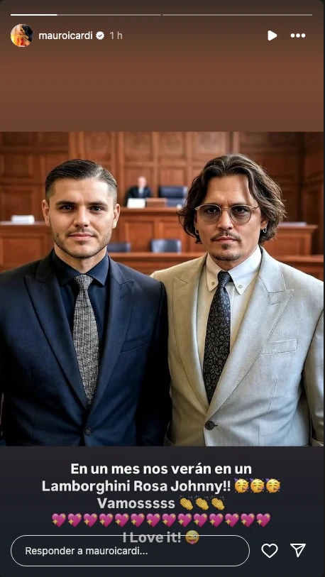 Mauro Icardi y su desafiante posteo tras la audiencia con Wanda Nara