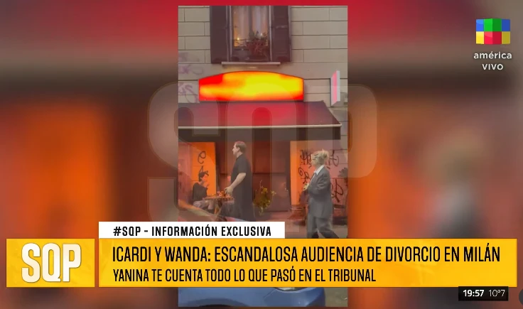 Wanda Nara se fue con Maxi López a cenar tras el juicio con Icardi