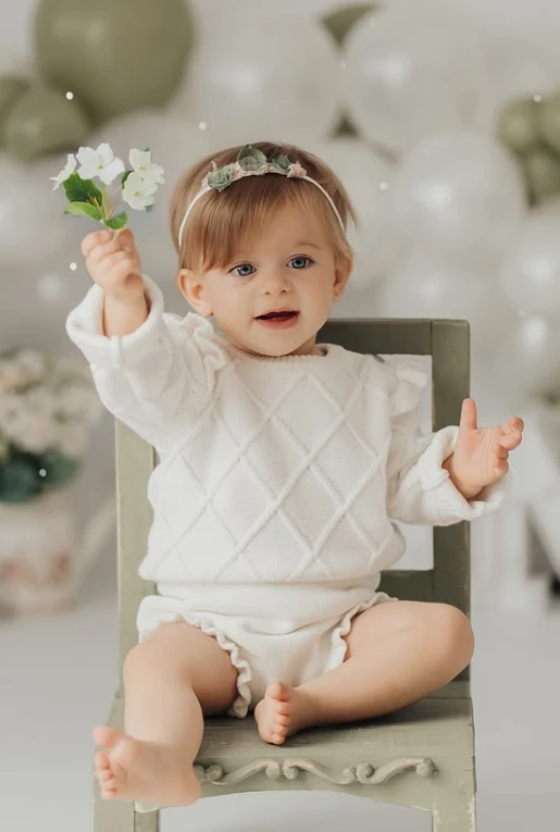 Bianca, la hija de Agustina Casanova,  está cumpliendo un año. 