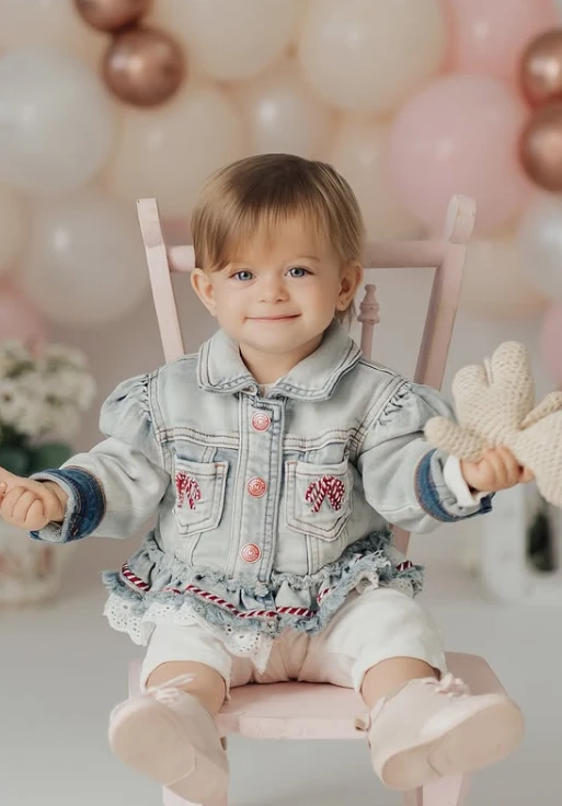 Bianca, la hija de Agustina Casanova, está cumpliendo un año.