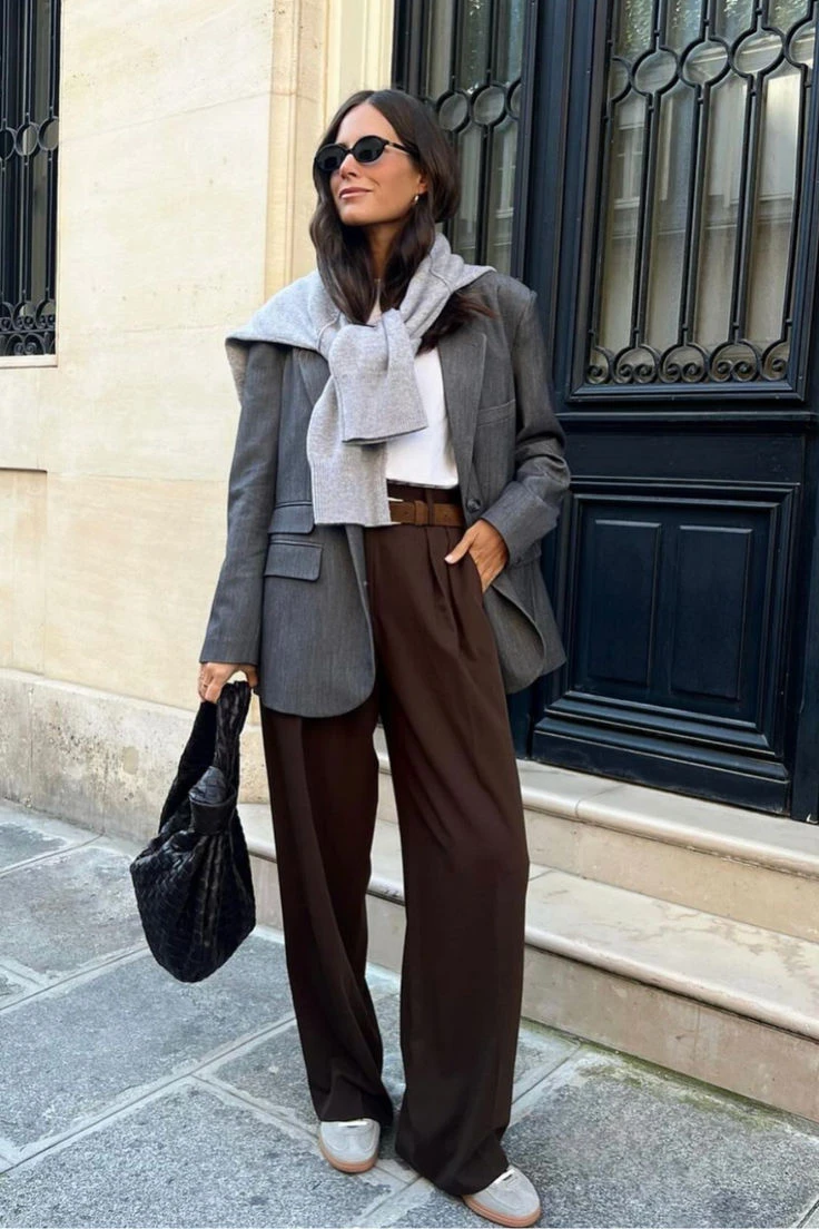 Pantalón con pinzas