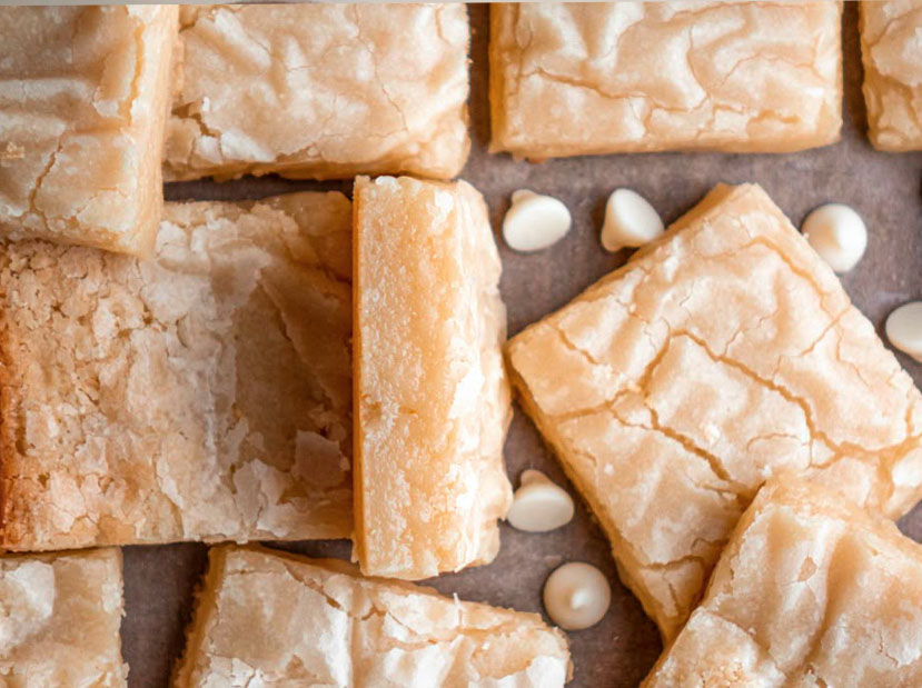 La receta de brownies blondie de Osvaldo Gross: fácil, rica y con un toque gourmet