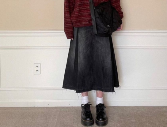 5 ideas con faldas largas para tus looks otoñales