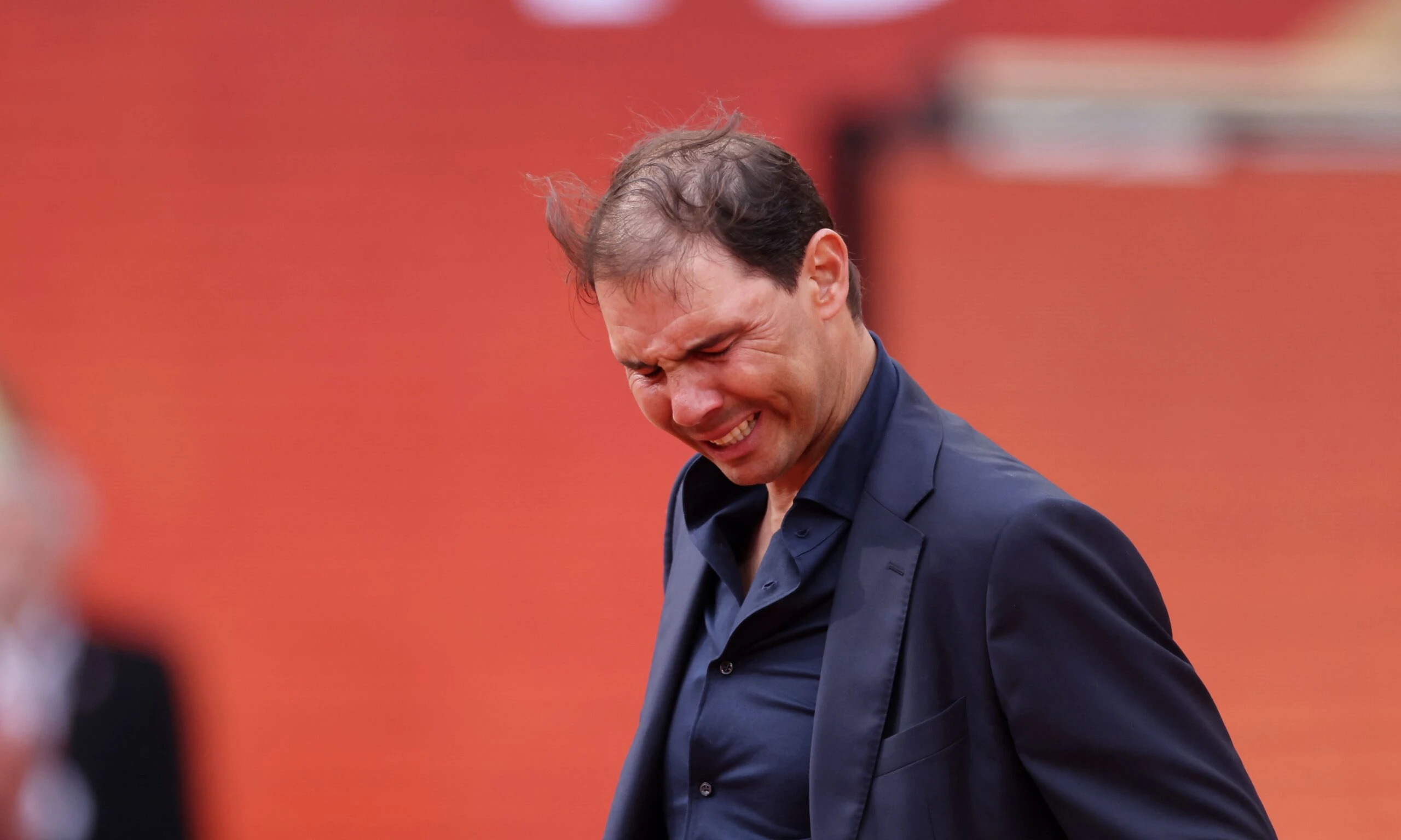 Las fotos de Xisca Perelló y de su hijo, Rafa Jr., en el homenaje a Rafael Nadal en Roland Garrós