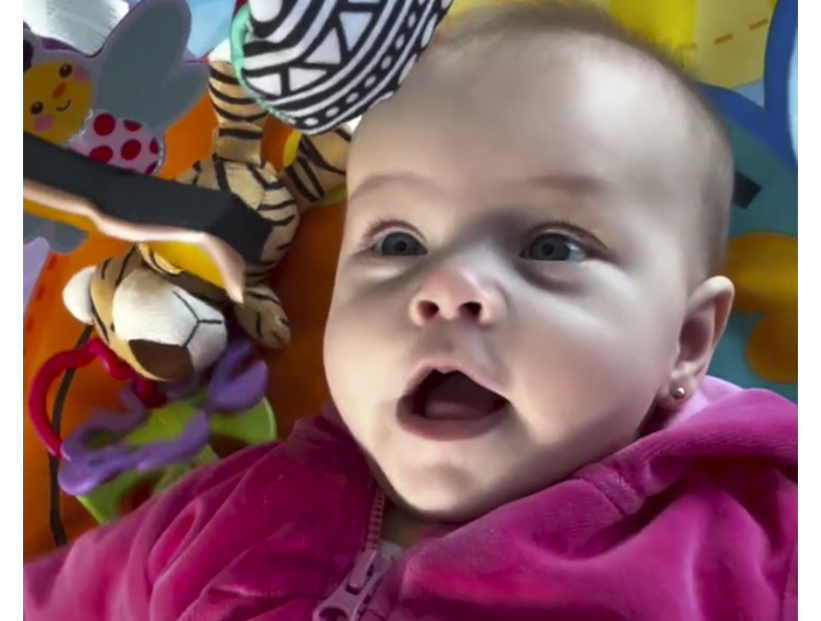 Mini fashionista: así fue el tierno look barbiecore de Milenka en su día especial