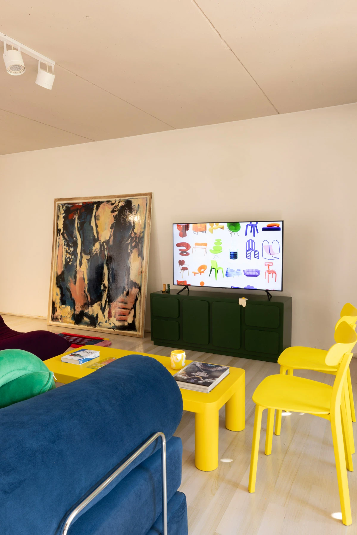 Un “depto in progress” que empieza a verse como Jesus Albarracin quiere.