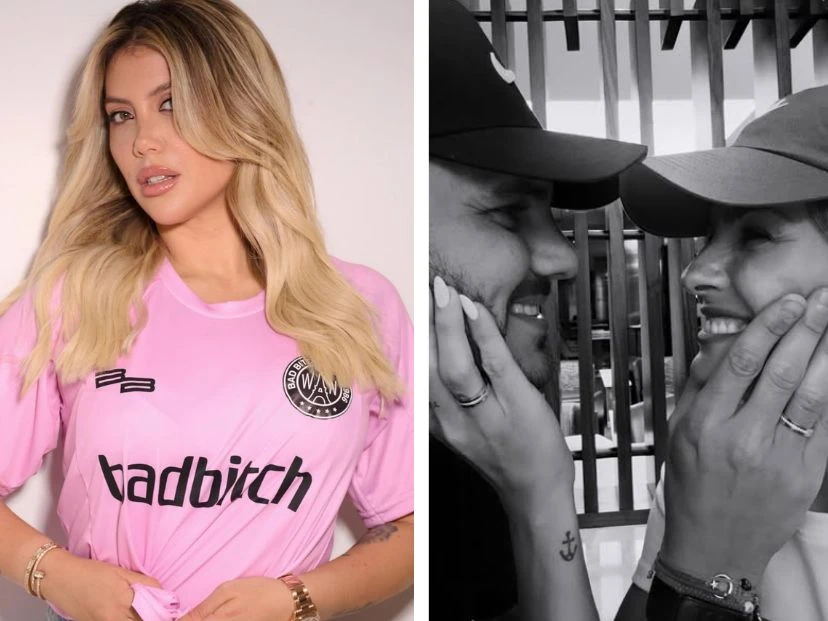 La reacción de Wanda Nara al compromiso de la China Suárez y Mauro Icardi