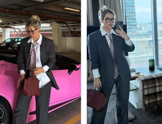 El look sastrero de Wanda Nara que combina moda, lujo y un mensaje de empoderamiento