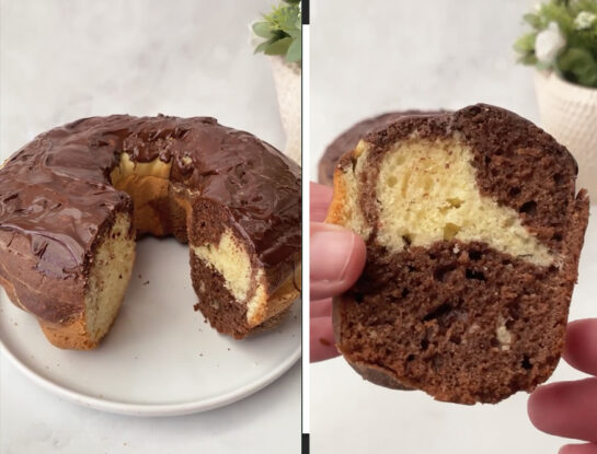 Budín marmolado de naranja y chocolate: la receta súper rica y fácil para la hora del té