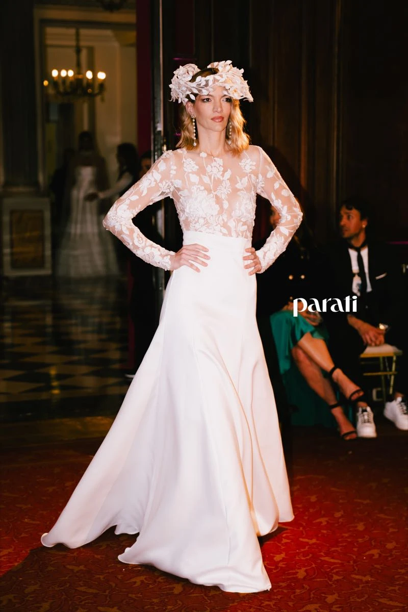 Desfile de Laurencio Adot en la edición 2025 del Bridal Runway Latam.