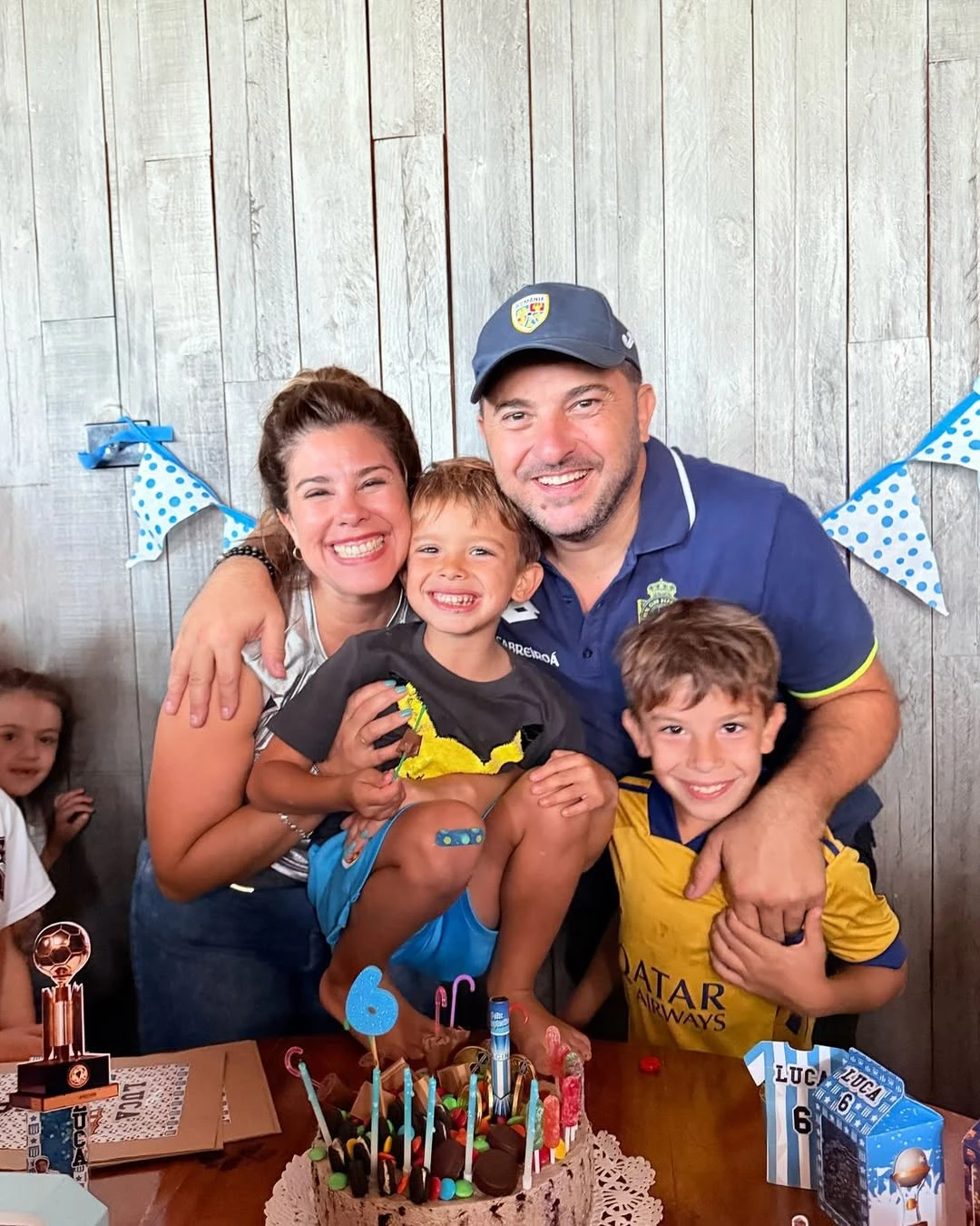 Cómo es la familia de Diego Brancatelli y Cecilia Insinga