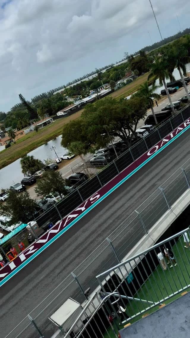 Se realizó la clasificación del GP de Miami. Fotos: IG. 