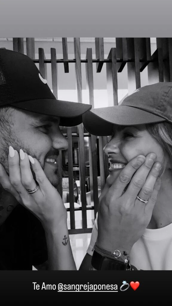 La foto que compartió Mauro Icardi con la China Suárez que alimentó los rumores de compromiso