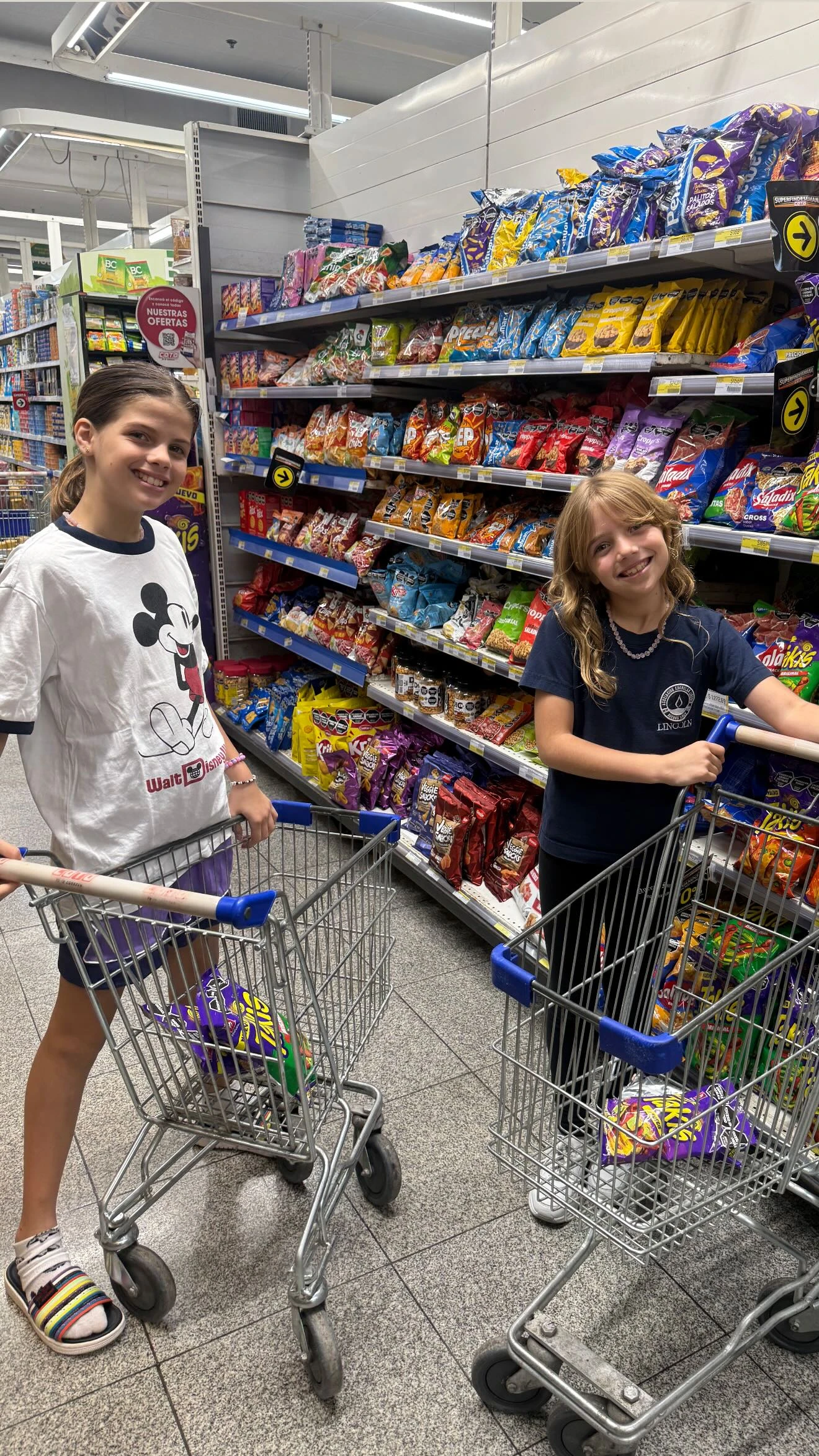 Isabela y Francesca Icardi. Fotos: IG. 