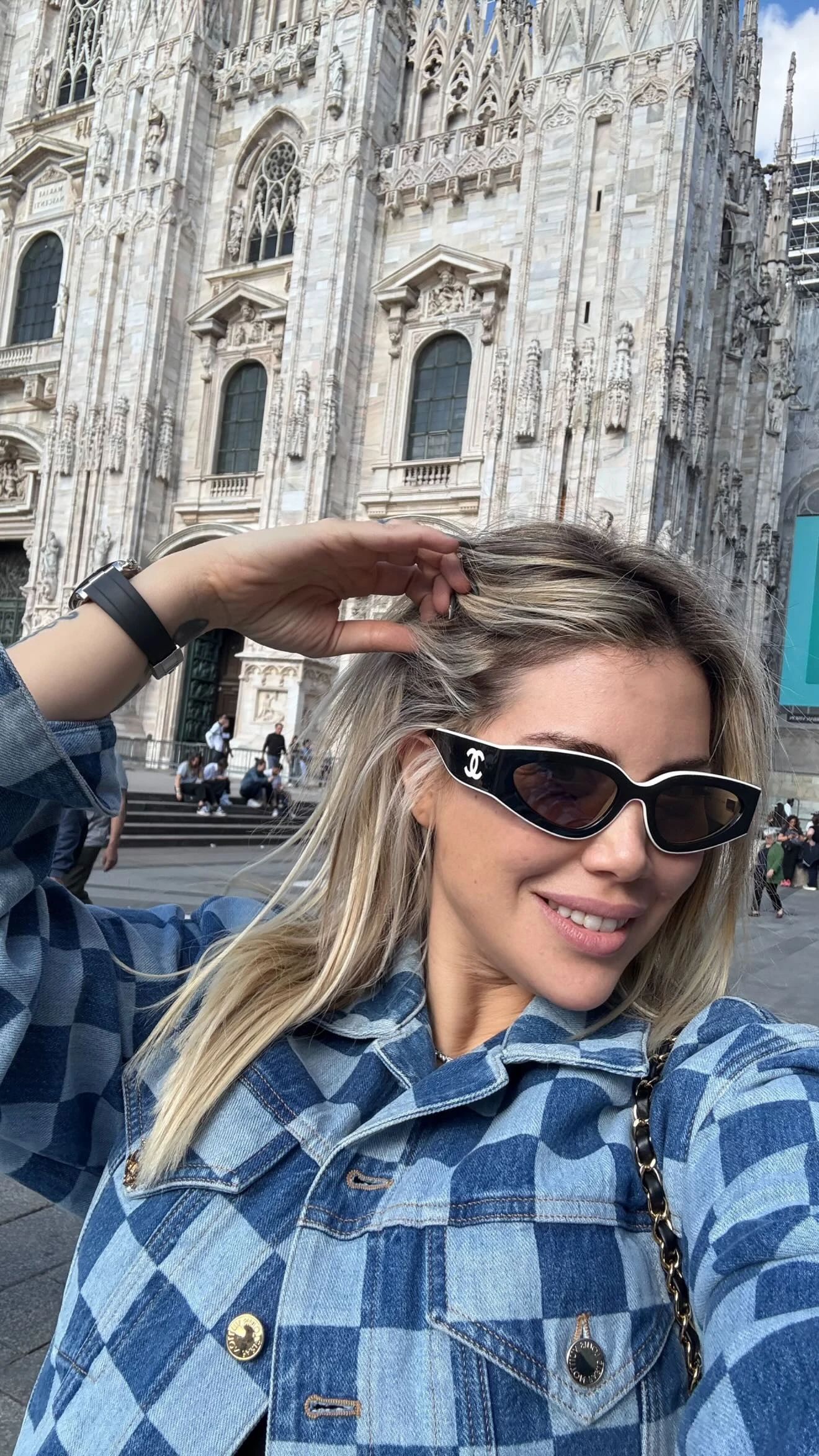 El look de Wanda Nara