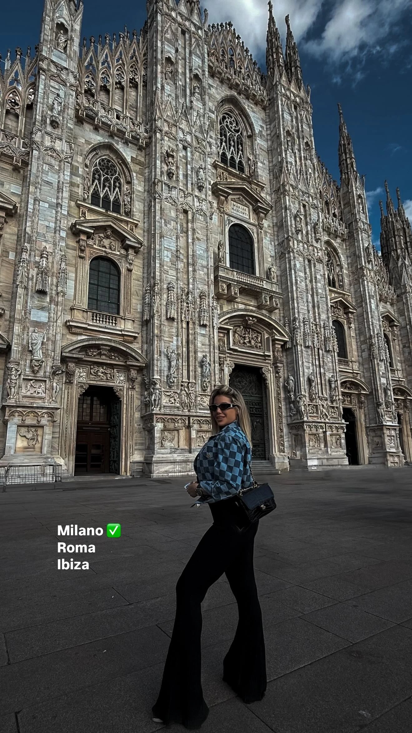 El look de Wanda Nara