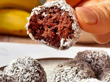 Trufas de chocolate fit: llevan 3 ingredientes y son ideales para acompañar el café o el té