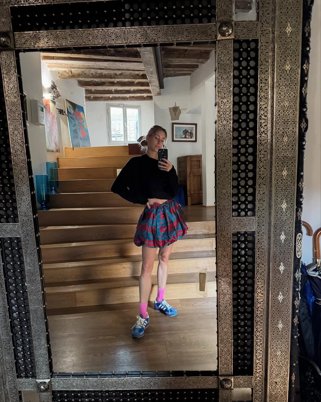 Anita desplegó looks cancherísimos