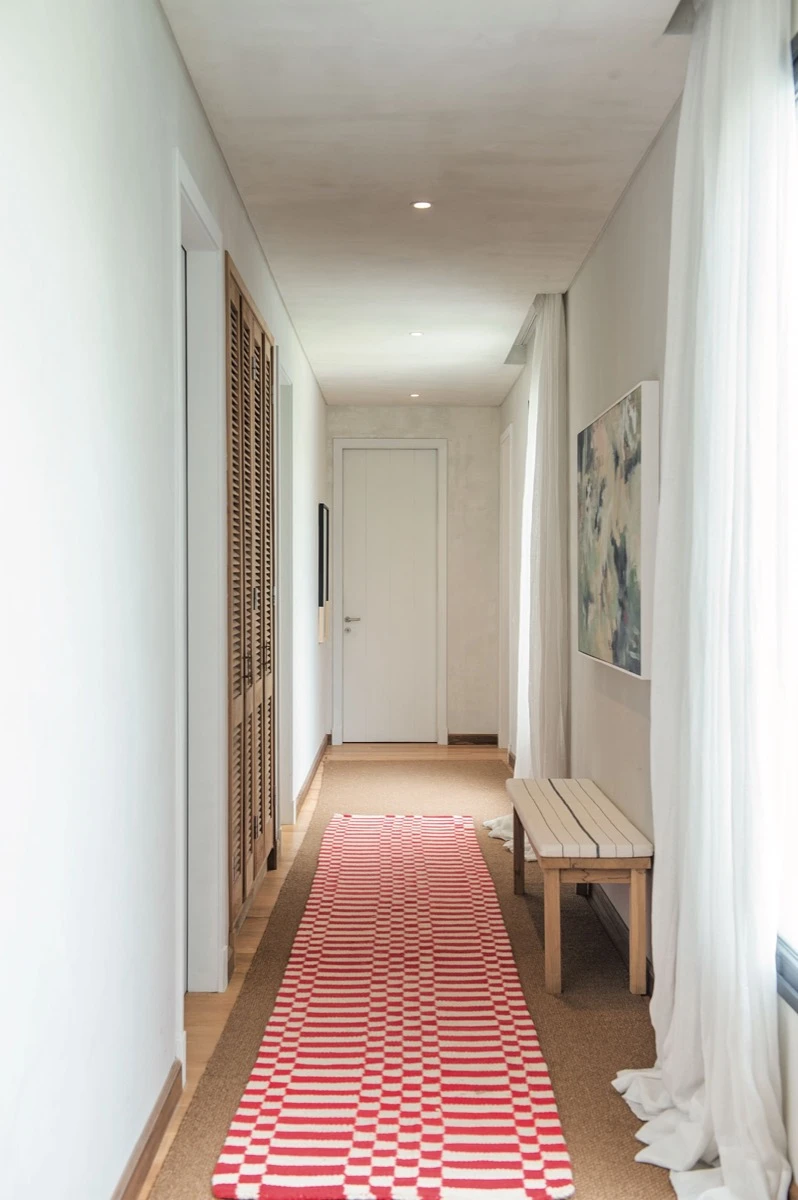 Luz y color en los pasillos. 