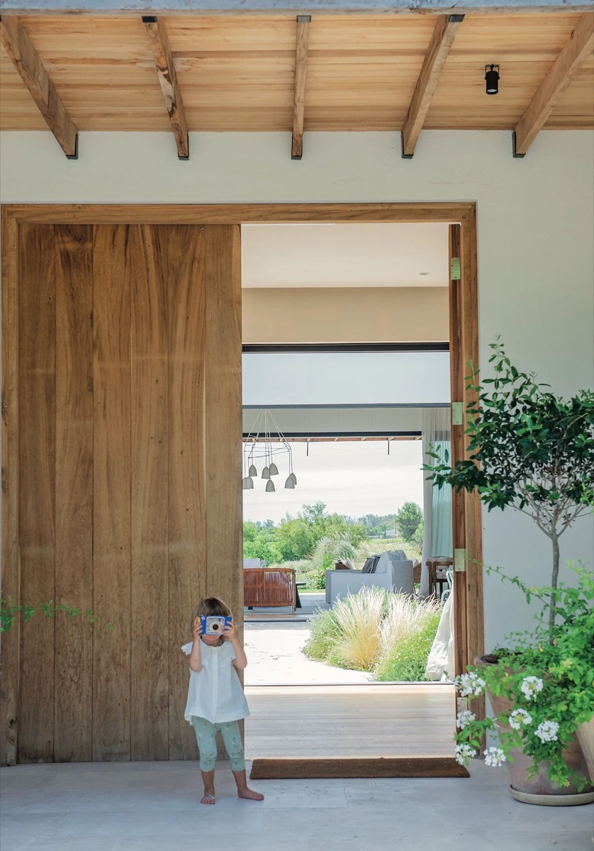 La puerta del frente, impacto a primera vista. 