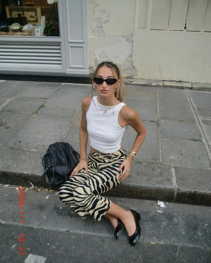 El estampado de cebra llegó para destronar al animal print.