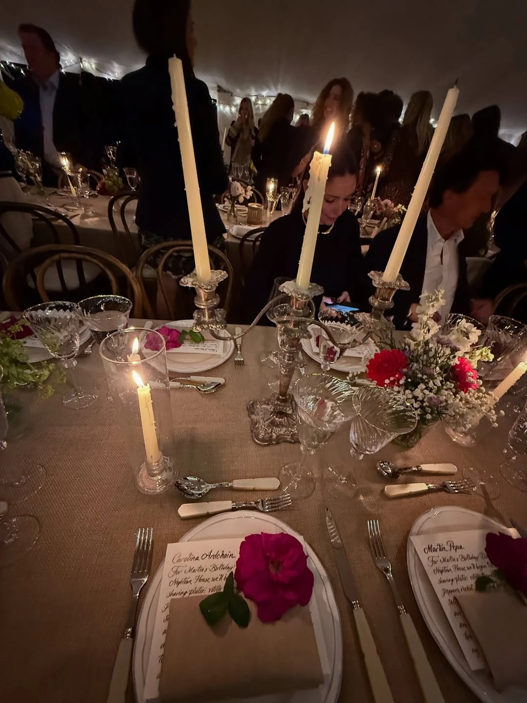 Las fotos de la fiesta de Martín Pepa, el novio de Pampita