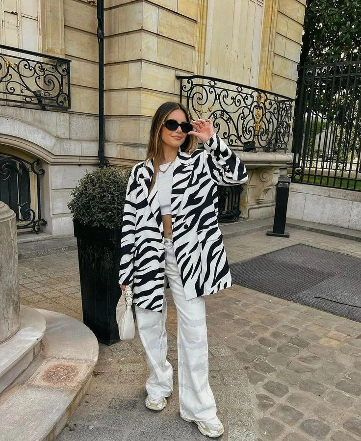 Podés crear diferentes looks con este estampado.