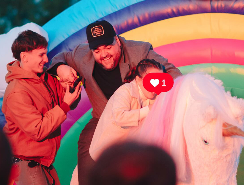 Así fue la mega fiesta temática de Emilia, la hija de Darío Barassi, que cumplió 6 años