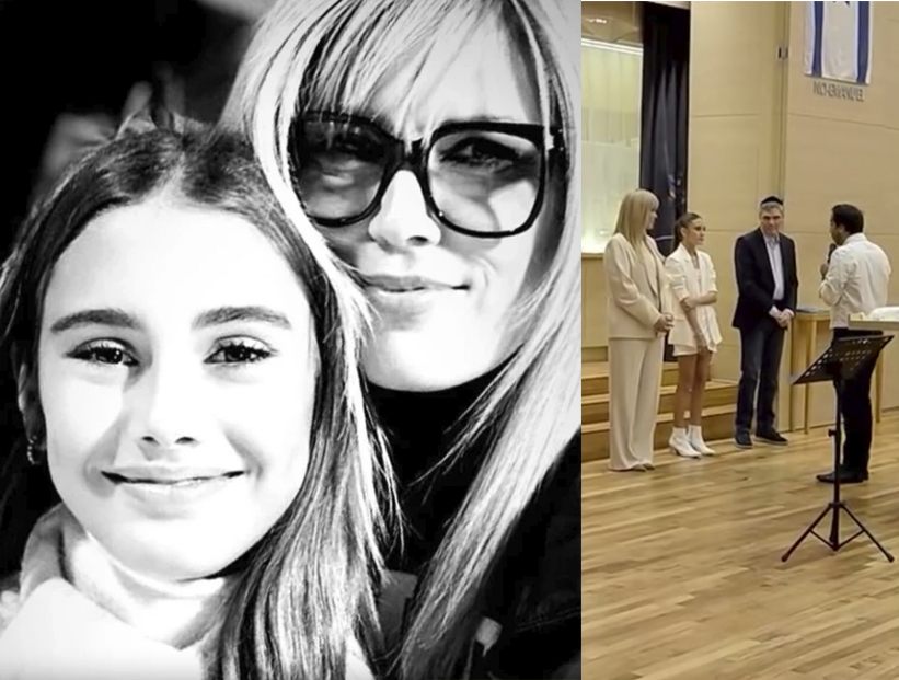 Martina, la hija de Viviana Canosa, celebró su Bat Mitzvá junto a sus padres: la emoción de la familia
