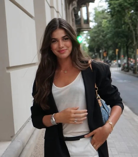 Sira Martínez. Ella es la hija mayor de Luis Enrique