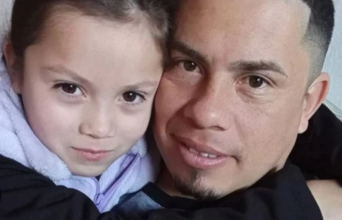 Marcos Gómez con Kim