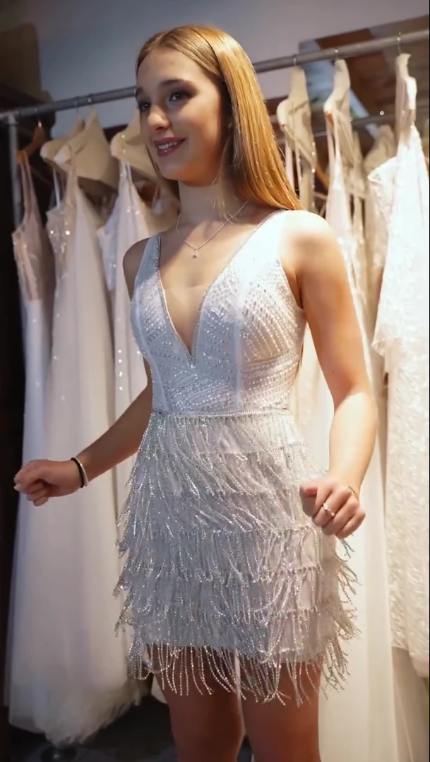 Así se confeccionó el look soñado de Antonia Audoglio en su fiesta de quince