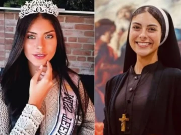 De miss a monja: la historia de la Hermana Eva, la joven de 21 años que se hizo viral por su belleza y solidaridad