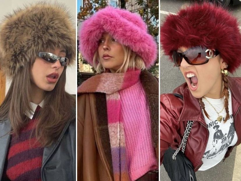 Furry hats: qué son y cómo llevar los gorros peludos que son tendencia