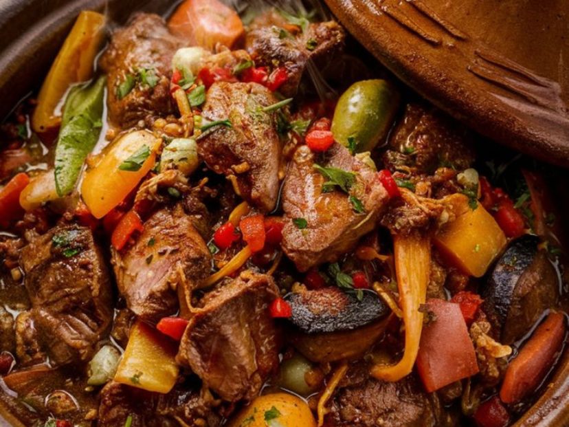 Tagine marroquí con cordero y ciruelas: una receta ideal para compartir