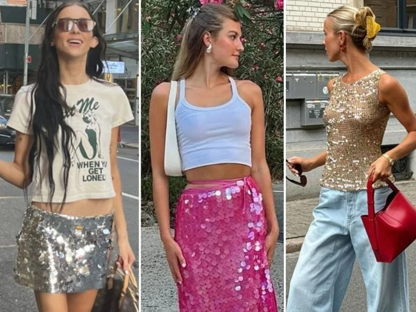 Cómo combinar prendas con lentejuelas y sumar brillo a tu estilo