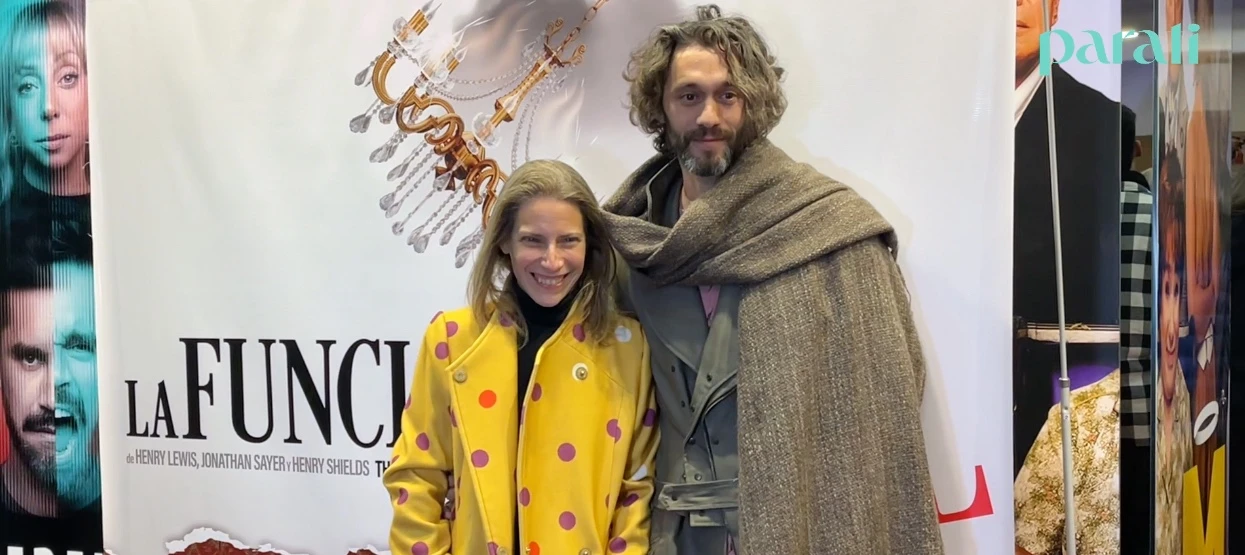 Elena Roger y su esposo Mariano Torre. Fotos: Captura.