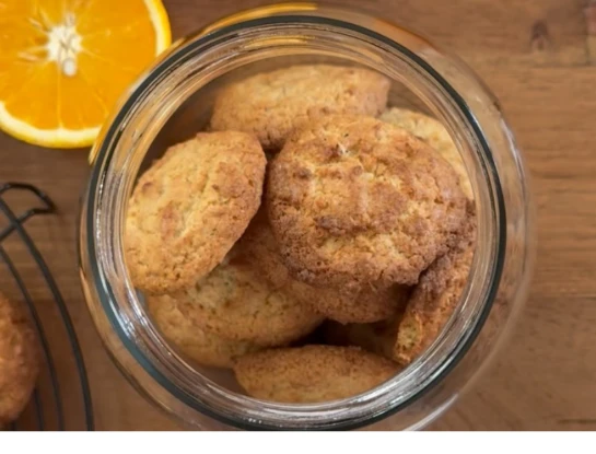 Galletitas de naranja y miel: la receta sin gluten, rica y fácil para toda la familia