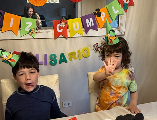 Así fue la fiesta temática de Belisario, el hijo de Juana Repetto, que cumplió 4 años