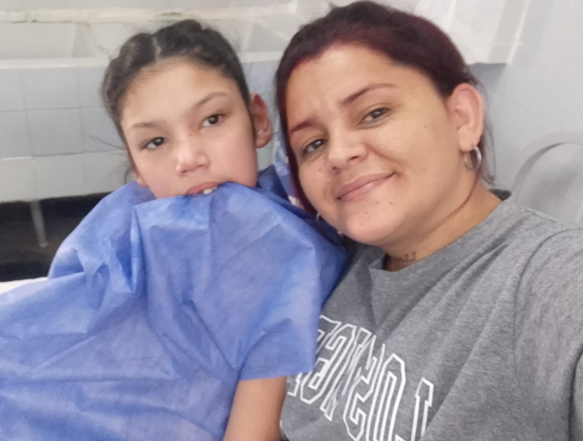 La historia de Luana: tiene parálisis cerebral y sueña con caminar por primera vez a los 14 años