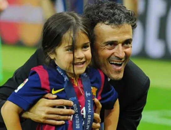 "Papá, no llores": Luis Enrique compartió cómo su hija Xana, de 9 años, vivió los últimos días de su vida