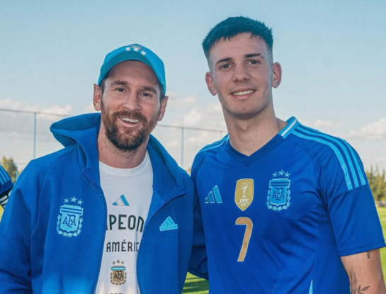 La historia de Franco Mastantuono: casi elige el tenis antes de romper récords en la Selección